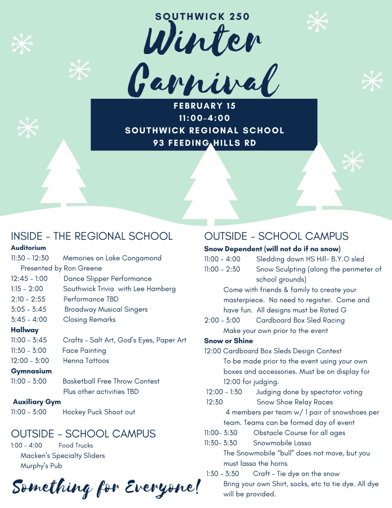 Be Sure to Put Winter Carnival on Your Calendar! - Greens of Southwick
